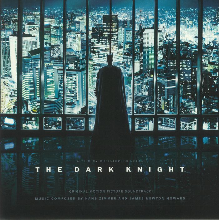 The Dark Knight (Soundtrack) - Limited Edition Coloured Vinyl 2xLP vinyl record cover