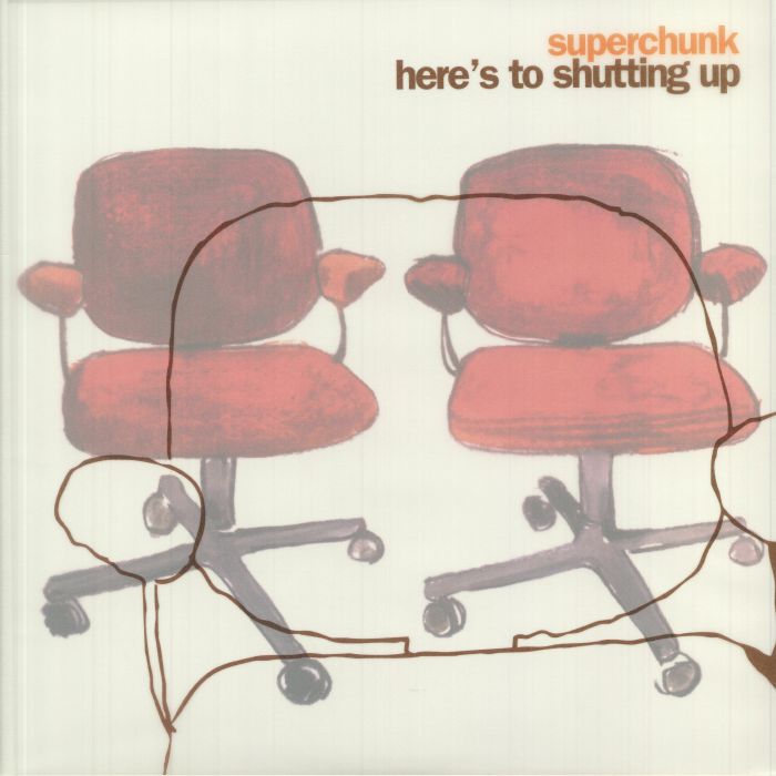 Here's To Shutting Up - Deluxe Edition Orange Marbled Vinyl LP vinyl record cover