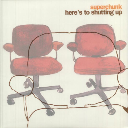 Here's To Shutting Up - Deluxe Edition Orange Marbled Vinyl LP vinyl record cover