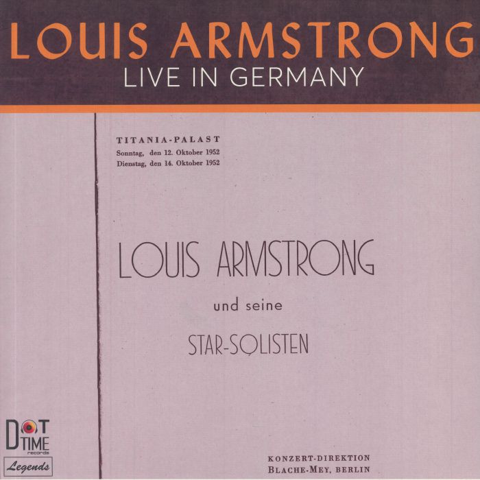 Live In Germany - Vinyl LP vinyl record cover