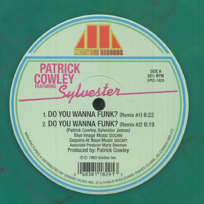 Do You Wanna Funk? - Vinyl Single vinyl record cover