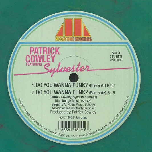 Do You Wanna Funk? - Vinyl Single vinyl record cover