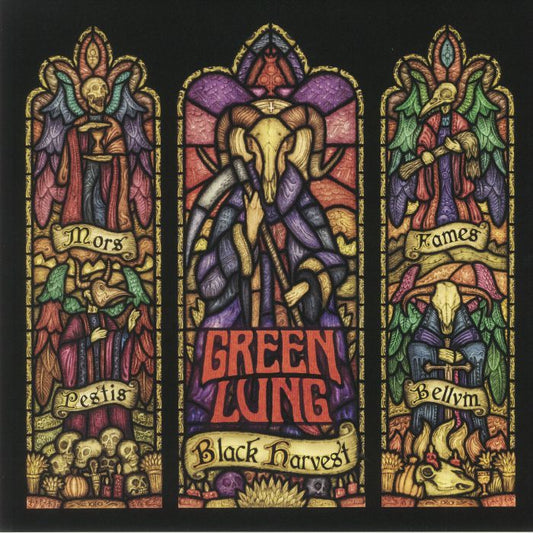 Black Harvest - Limited Edition Translucent Green Vinyl LP vinyl record cover