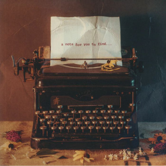 A Note For You To Find - Limited Edition Coloured Vinyl LP vinyl record cover