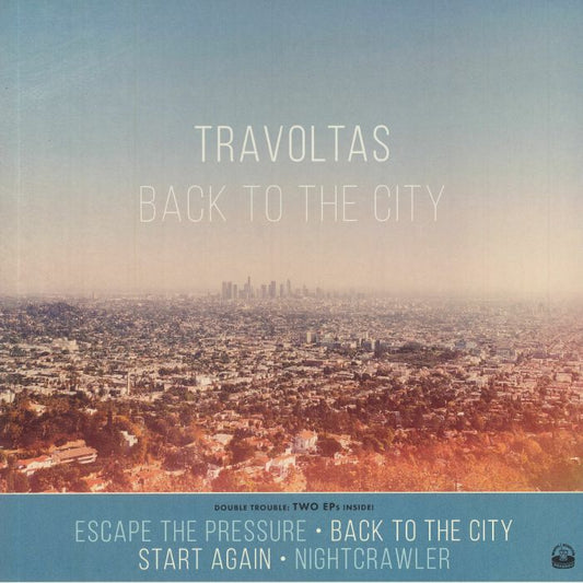 Back To The City/The Longest Wait - Limited Edition Blue Vinyl LP vinyl record cover