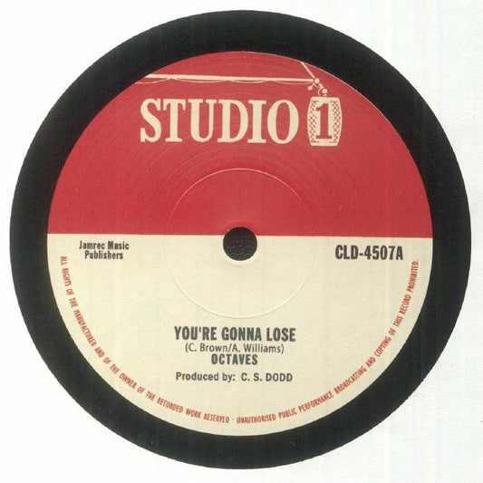 You're Gonna Lose / Fat Fish - Vinyl Single vinyl record cover