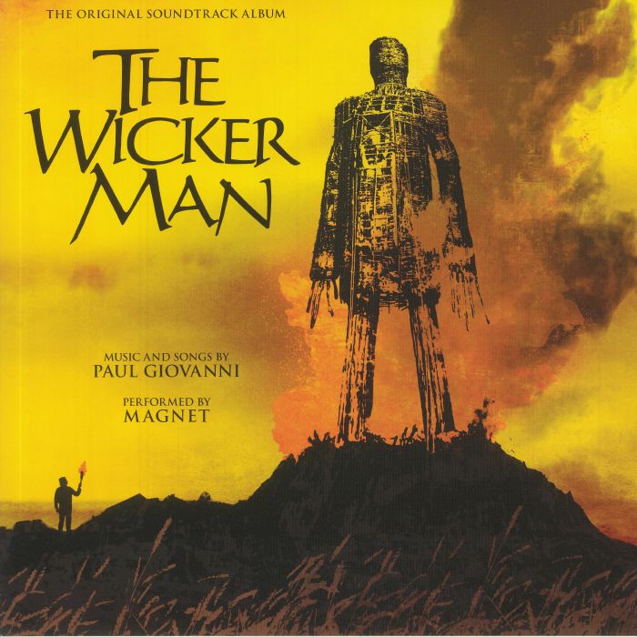 The Wicker Man (Soundtrack) - Transparent Yellow Vinyl LP vinyl record cover