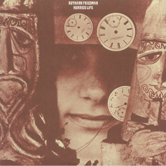 Hurried Life: Lost Recordings 1965-1971 - Blue Vinyl LP vinyl record cover