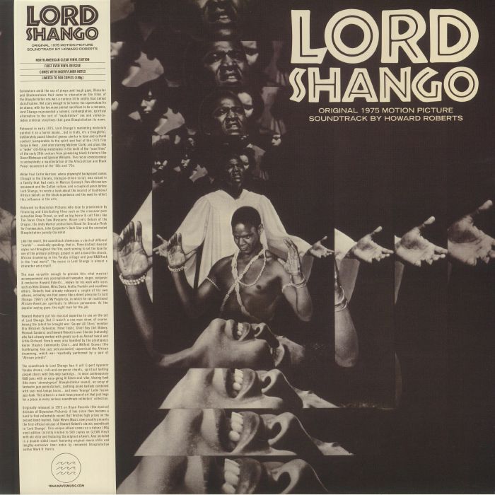 Lord Shango (Soundtrack) - Limited Edition Clear Vinyl LP vinyl record cover