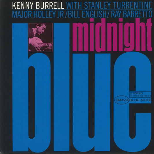 Midnight Blue - Vinyl LP vinyl record cover