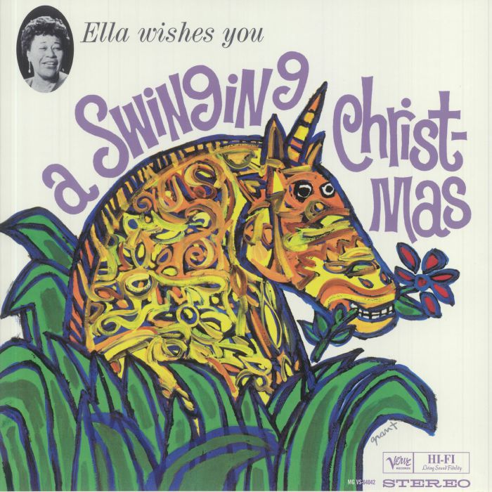 Ella Wishes You A Swinging Christmas - Gatefold Vinyl LP vinyl record cover