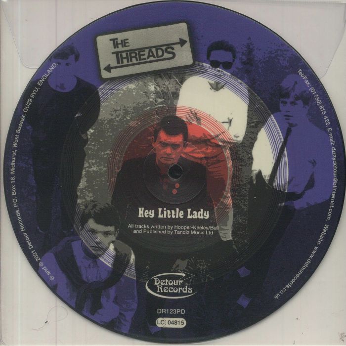 Hey Little Lady - Limited Edition Picture Disc Vinyl Single vinyl record cover