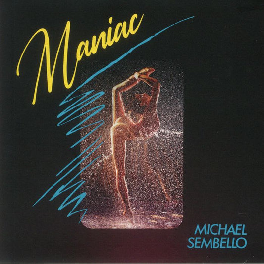 Maniac - Limited Edition Pink Vinyl Single vinyl record cover