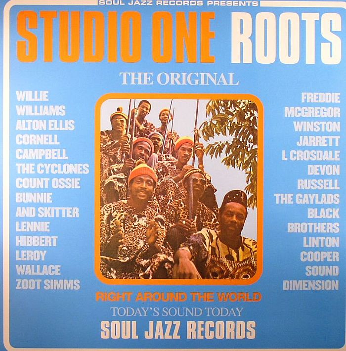 Studio One Roots - 2xLP vinyl record cover