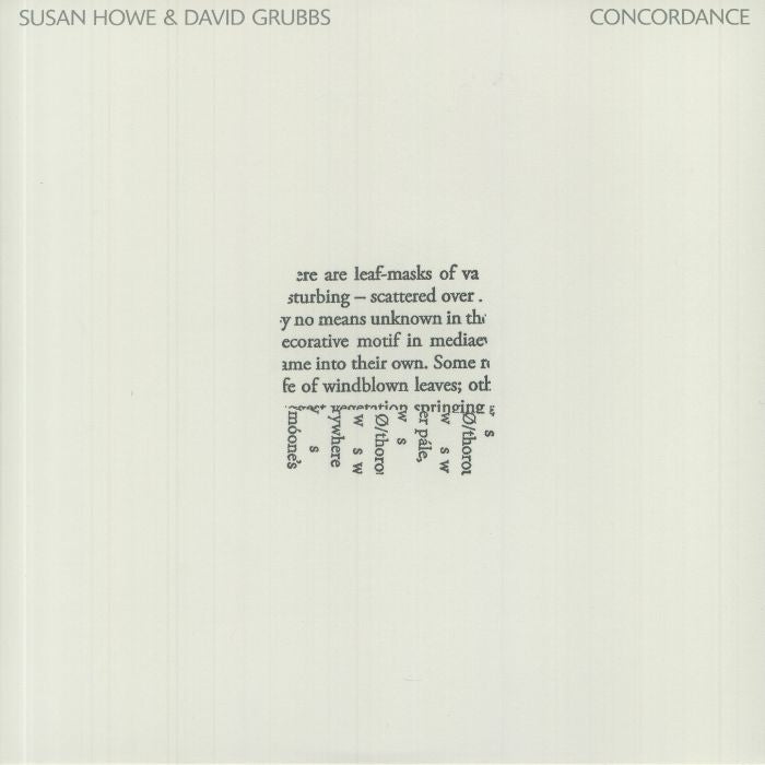 Concordance - Vinyl LP vinyl record cover