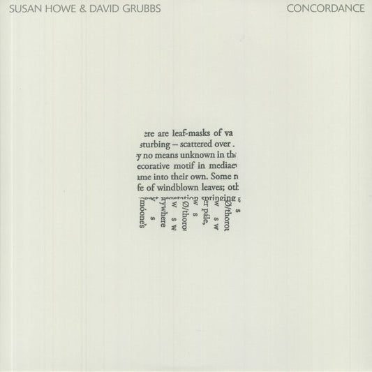 Concordance - Vinyl LP vinyl record cover