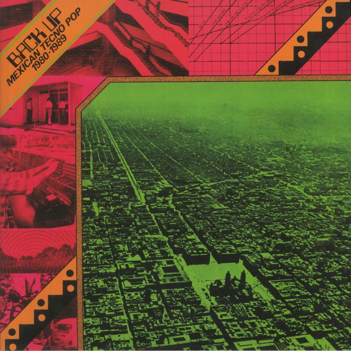 Back Up: Mexican Tecno Pop 1980-1989 - Vinyl LP vinyl record cover