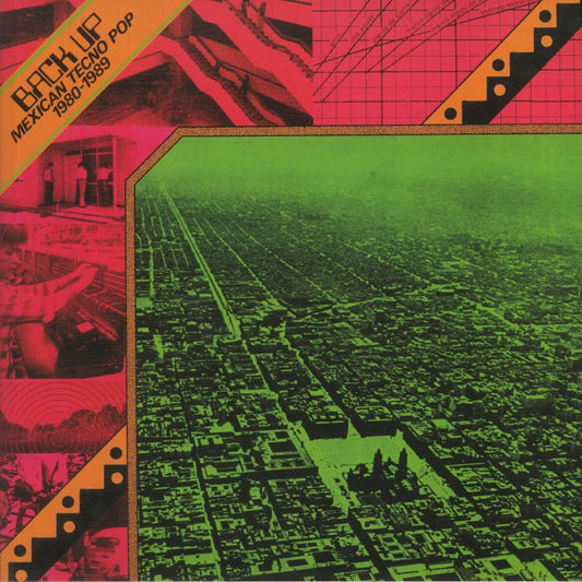 Back Up: Mexican Tecno Pop 1980-1989 - Vinyl LP vinyl record cover
