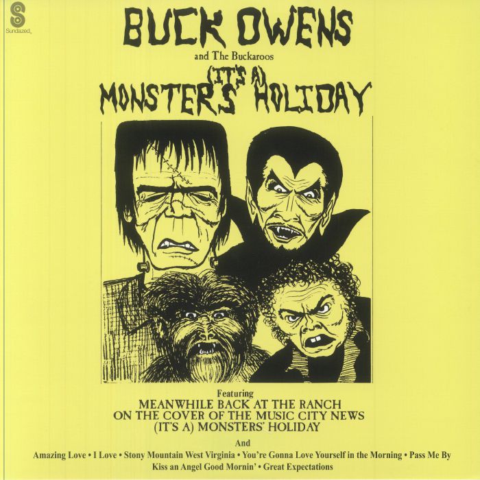 (It's A) Monster's Holiday - Green Vinyl LP vinyl record cover