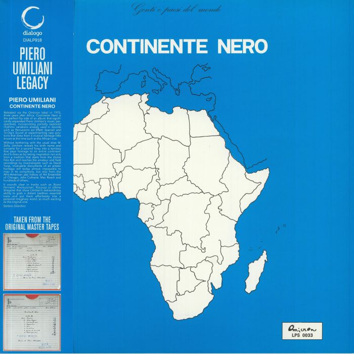 Continente Nero - Vinyl LP vinyl record cover