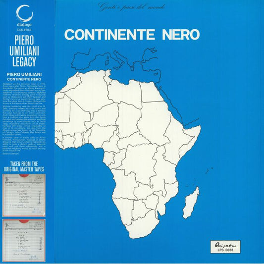 Continente Nero - Vinyl LP vinyl record cover