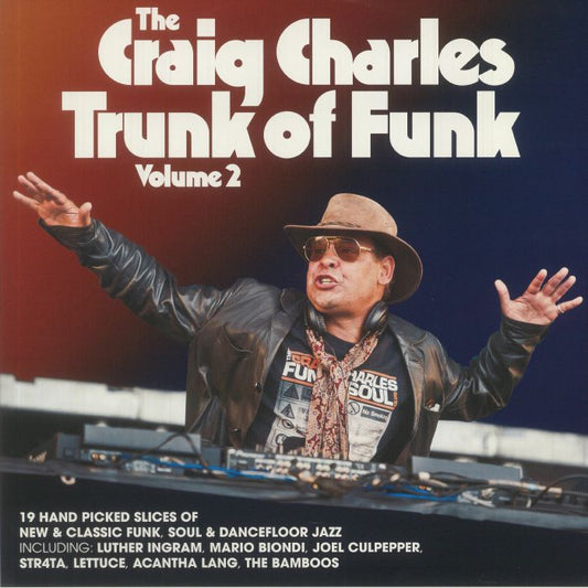 The Craig Charles Trunk Of Funk Volume 2 - 2xLP vinyl record cover