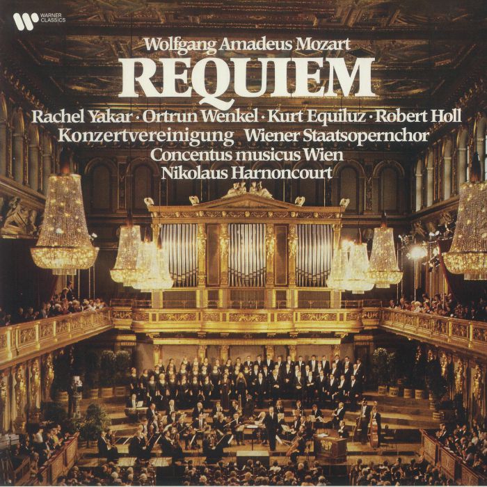 Mozart: Requiem - Vinyl LP vinyl record cover
