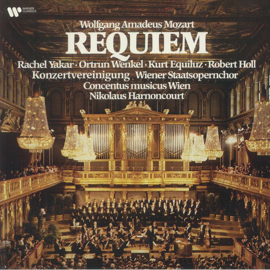 Mozart: Requiem - Vinyl LP vinyl record cover