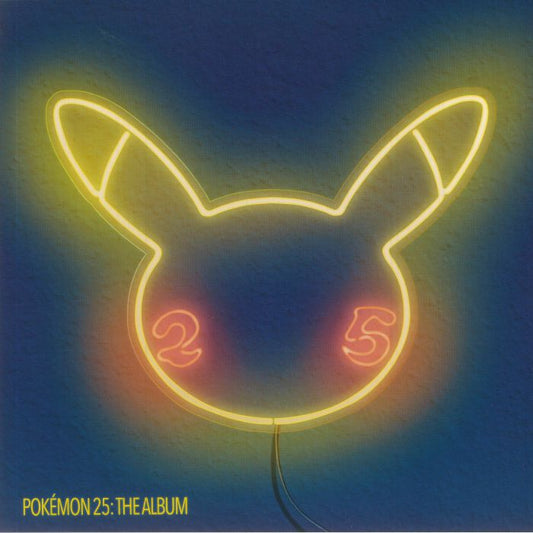 Pokemon 25: The Album (Soundtrack) - Yellow Vinyl LP vinyl record cover