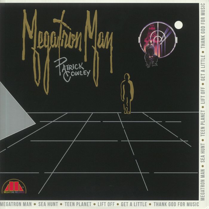 Megatron Man - Limited Clear Marbled Vinyl LP vinyl record cover