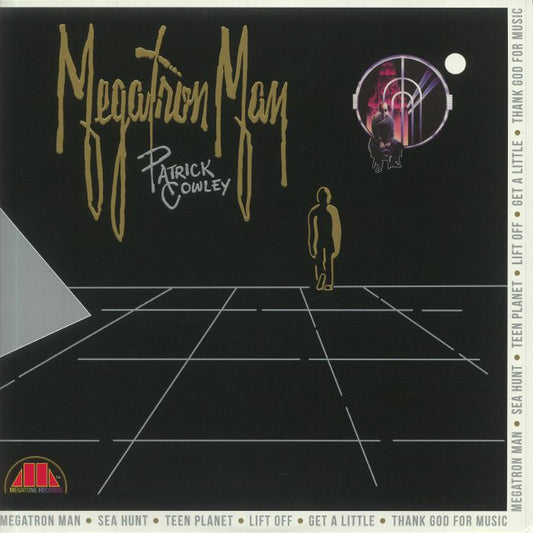 Megatron Man - Limited Clear Marbled Vinyl LP vinyl record cover