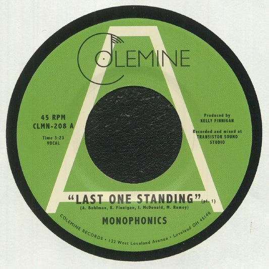 Last One Standing - Vinyl Single vinyl record cover