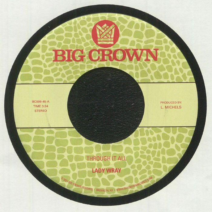 Through It All - Vinyl Single vinyl record cover