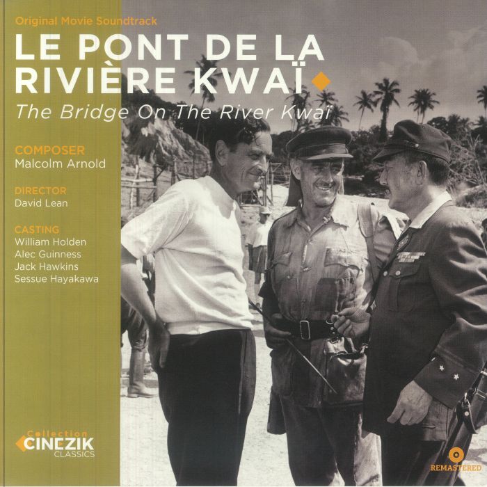 The Bridge On The River Kwai Soundtrack - Vinyl LP vinyl record cover