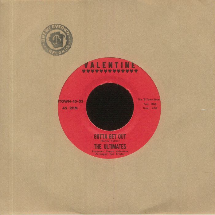 Gotta Get Out (remastered) - Vinyl Single vinyl record cover