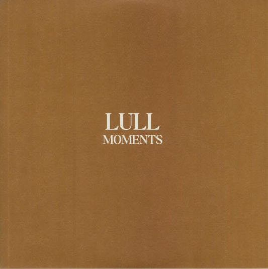 Moments - Limited Edition Brown Vinyl 2xLP vinyl record cover
