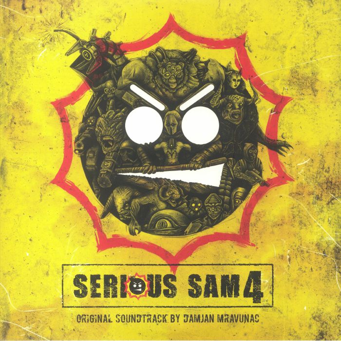 Serious Sam 4 (Soundtrack) - Yellow Vinyl 2xLP vinyl record cover