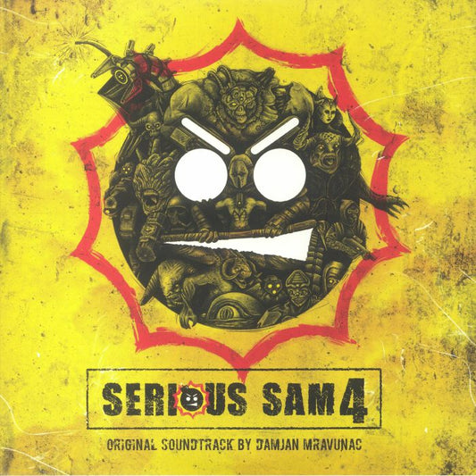 Serious Sam 4 (Soundtrack) - Yellow Vinyl 2xLP vinyl record cover