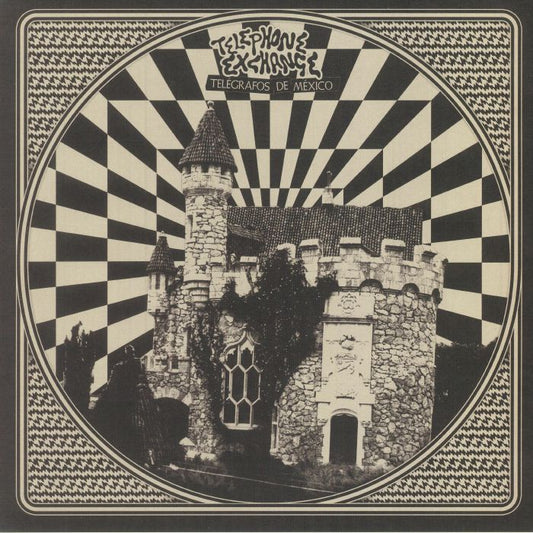 Telégrafos de México - Limited Edition White & Black Swirl Vinyl LP vinyl record cover