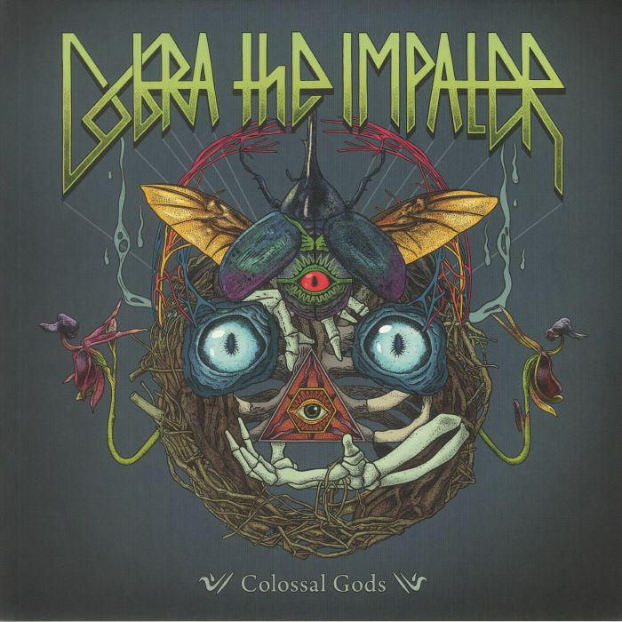 Colossal Gods - Limited Edition Red Vinyl LP vinyl record cover