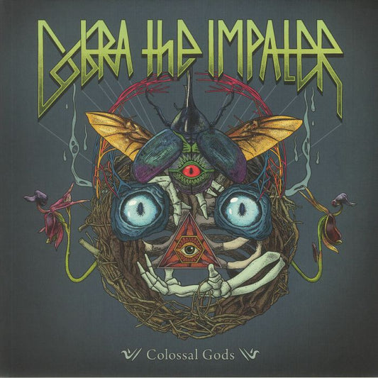 Colossal Gods - Limited Edition Red Vinyl LP vinyl record cover