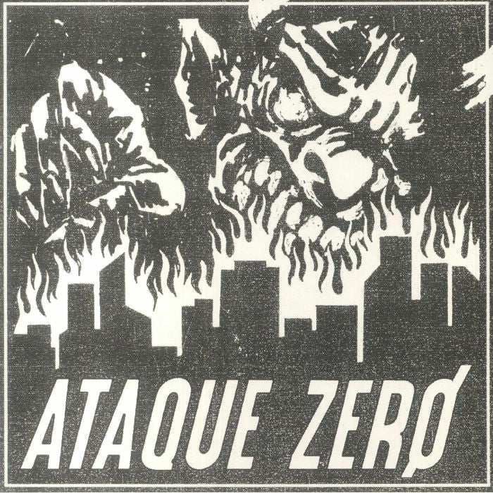 Ataque Zero - Vinyl EP vinyl record cover