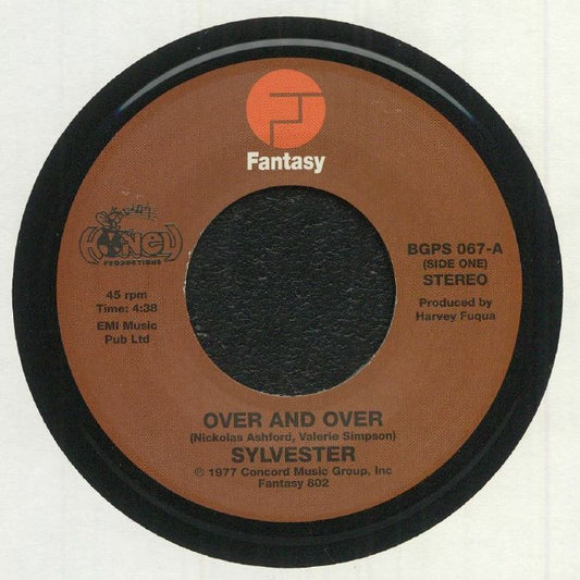 Over & Over - Vinyl Single vinyl record cover