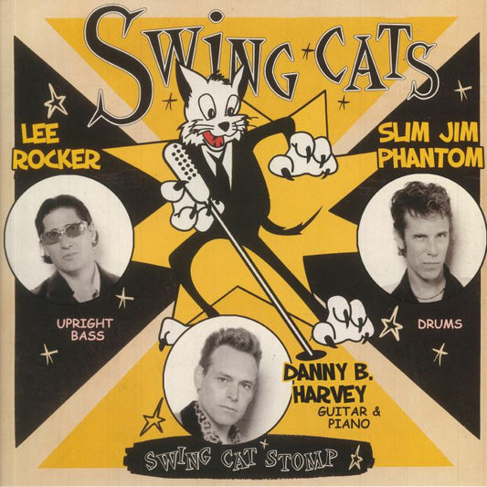 Swing Cat Stomp - Limited Edition Yellow Vinyl LP vinyl record cover