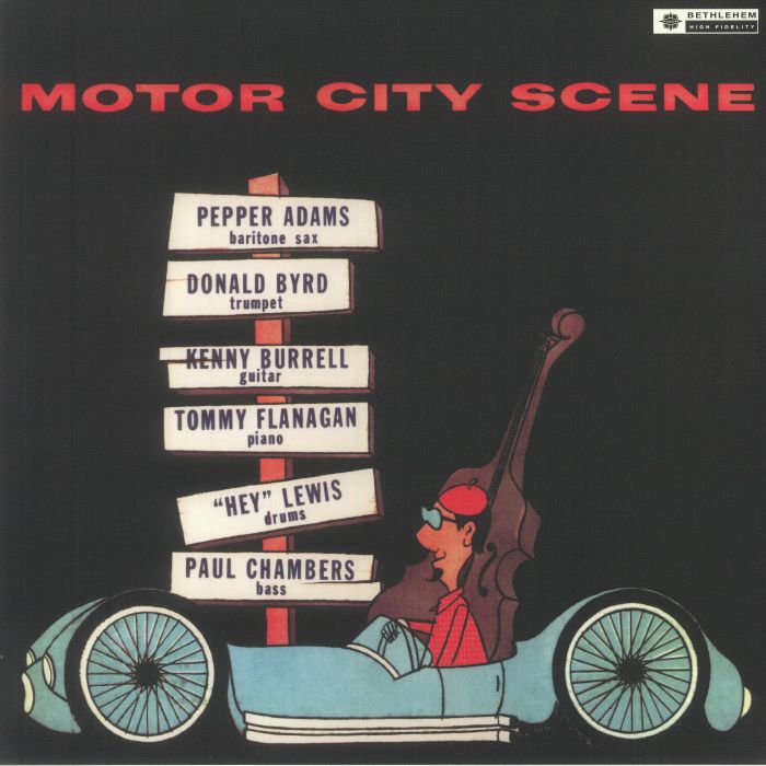 Motor City Scene - Limited Edition Vinyl LP vinyl record cover
