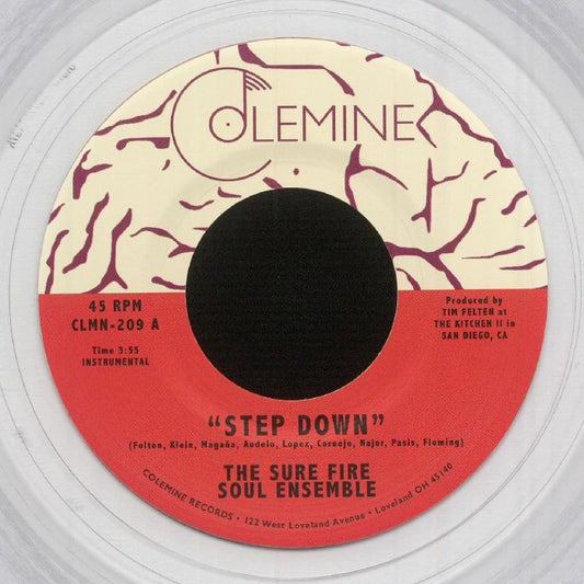 Step Down - Limited Edition Clear Vinyl Single vinyl record cover