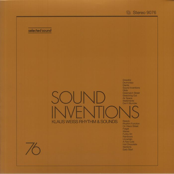 Sound Inventions: Selected Sound - Vinyl LP vinyl record cover