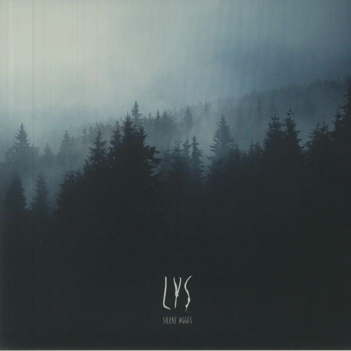 Silent Woods - Turquoise & White Vinyl LP vinyl record cover