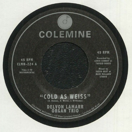 Cold As Weiss - Vinyl Single vinyl record cover