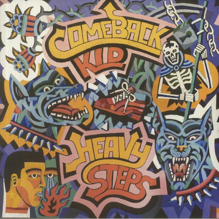 Heavy Steps - Limited Edition White Vinyl LP vinyl record cover